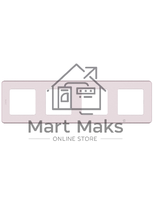 Рамка 4 поста розовый Inspiria