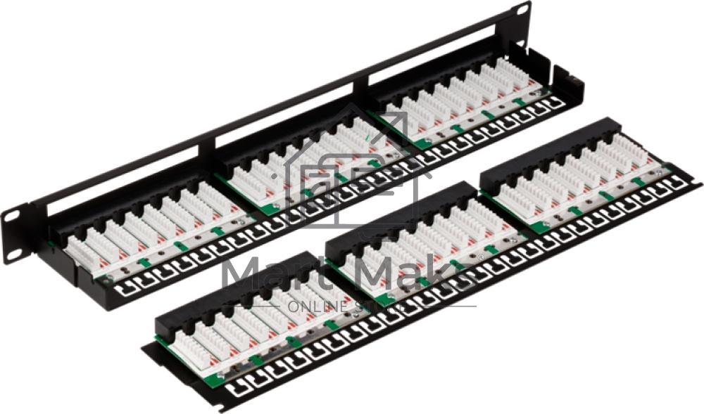 Патч-панель Lanmaster TWT-PP48/1U-U5E 19