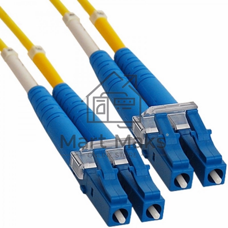 Патч-корд оптический соединительный (SM), 9/125 (OS2), LC/UPC-LC/UPC, (Duplex), LSZH, 1м