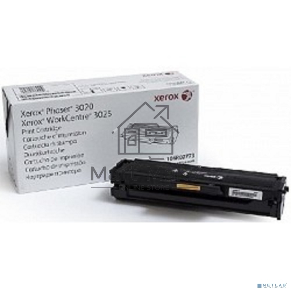 Картридж лазерный Xerox 106R02773 черный для Xerox Phaser 3020/WC 3025 (1500 стр)(Channels)