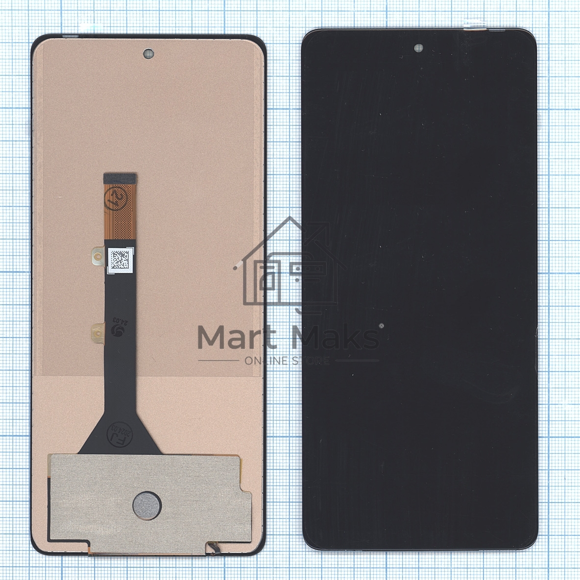 Дисплей (модуль) для Infinix Note 30 Vip (X6710) в сборе с тачскрином TFT черный