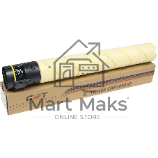 Картридж лазерный CET (NF8) TN-221Y для Konica Minolta Bizhub C227/C287 Yellow, 467г, 21000 стр.