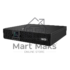 Источник бесперебойного питания CBR PLS-1KRT-8I-LCHERSC / 1000ВА / 900Вт / 8 x C13, HID-USB, RS232, EPO, SNMP slot