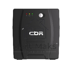 Источник бесперебойного питания CBR UPS-TWK-101EJ-1000/1000 ВА/600 Вт/4xSchuko CEE 7