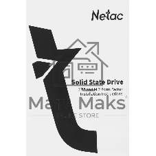 Накопитель SSD Netac NV3000 2Tb [NT01NV3000Q-2T0-E4X] M.2 2280, PCI-E 3.0 x4, 3D NAND, 3000/2100MBs, NVMe, heatsink