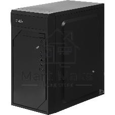 Компьютерный корпус KingPrice KPCC-MN208 черный без БП mATX 1x80мм 2x120мм 2xUSB 2.0 audio