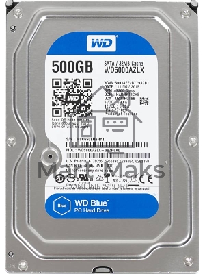 Жесткий диск Western Digital Original SATA-III 500Gb WD5000AZLX Blue (7200rpm) 32Mb 3.5