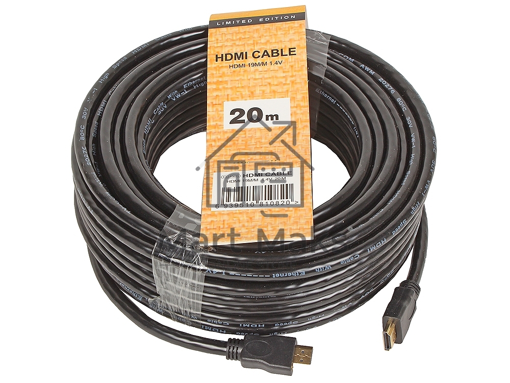 Кабель цифровой TV-COM HDMI19M to HDMI19M, V1.4+3D, 20m <CG150S-20M>