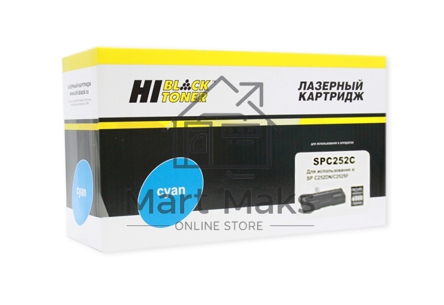 Картридж Hi-Black (HB-SPC252C) для Ricoh Aficio SPC252DN/C252SF, C, 6K