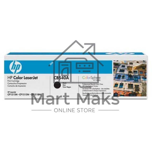 Картридж лазерный HP CB540A черный LJ P1215/1515 (2200стр.)