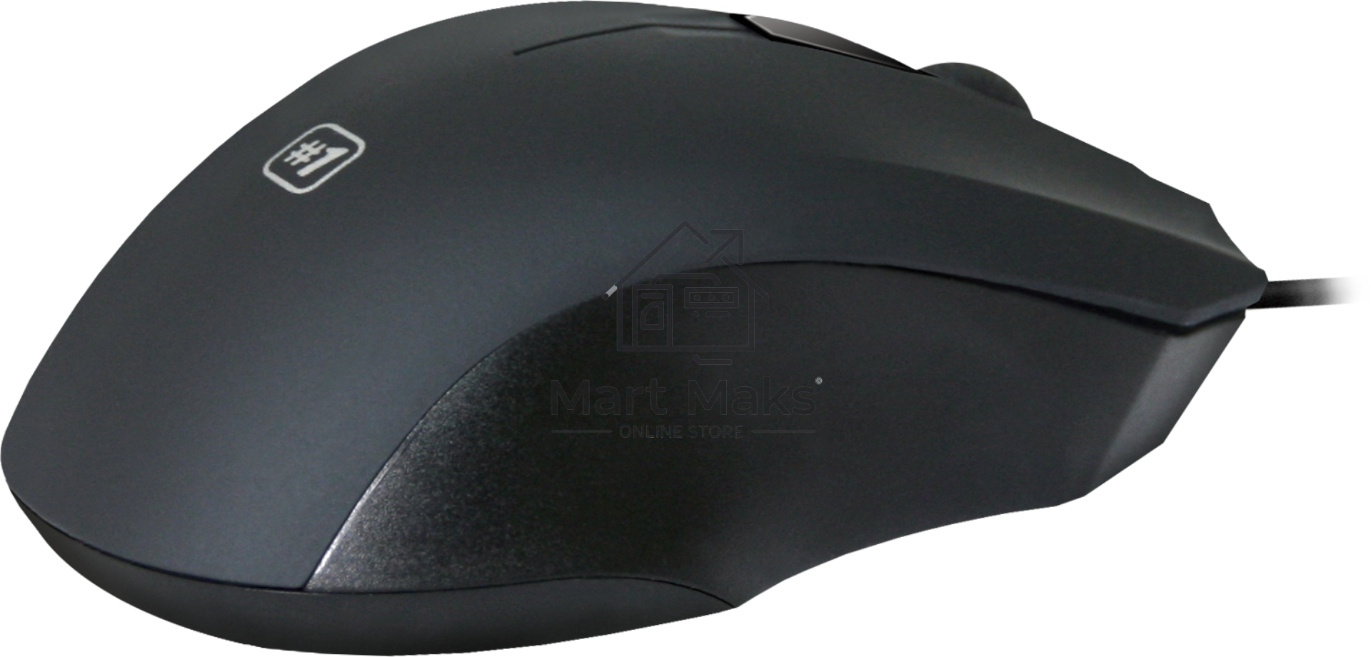Мышь проводная Defender MM-310 черный, 1000 dpi, USB, кнопки - 3