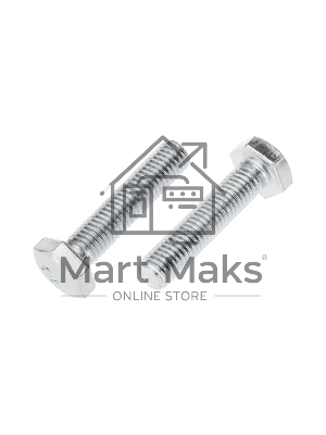 Болт шестигранный KRANZ DIN 933, 10х45, упаковка поставщика ( 24 кг. / 700 шт.)