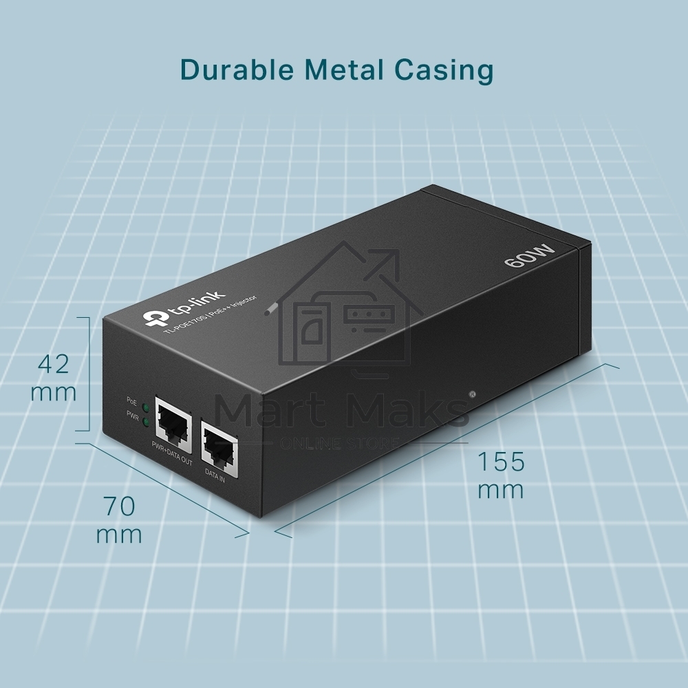 Инжектор PoE++ TP-Link TL-POE170S