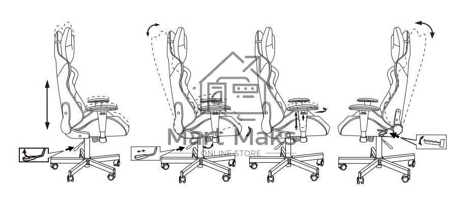 Кресло игровое Бюрократ VIKING KNIGHT LT15 FABRIC малиновый крестовина металл/пластик