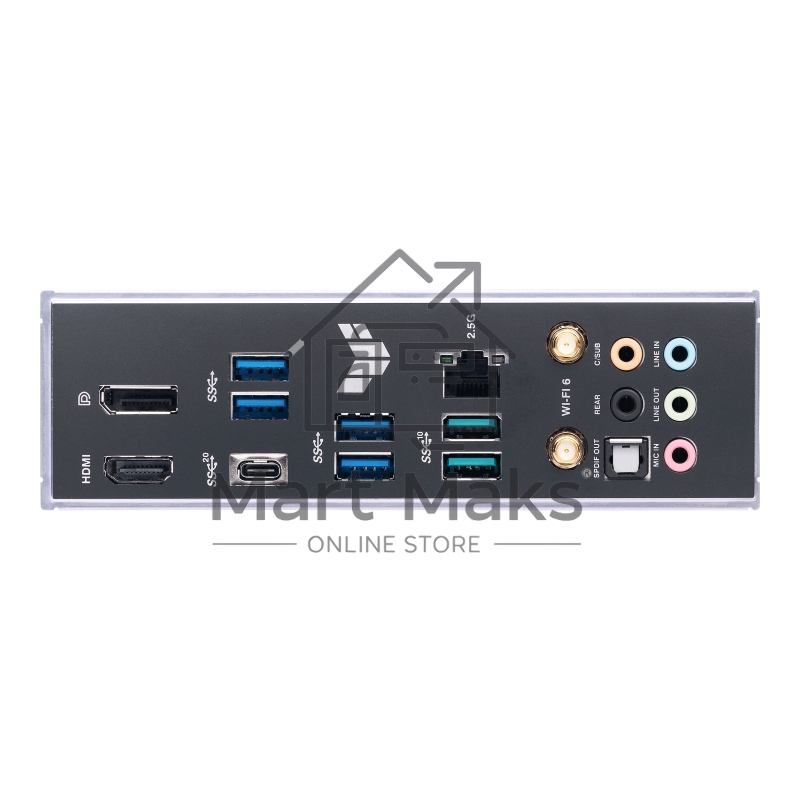 Материнская плата ASUS TUF GAMING H770-PRO WIFI, LGA 1700, Intel H770, 4xDDR5, 4xSATA, 4xM.2, 1xPCIe 5.0 x16, 1xPCIe 4.0 x4, 2xUSB-A 3.2 Gen 2, 4xUSB-A 3.2 Gen 1, 1xUSB-C 3.2 Gen 2x2, 1x2.5Gb LAN, 5x3.5 мм, 7.1, Standard-ATX
