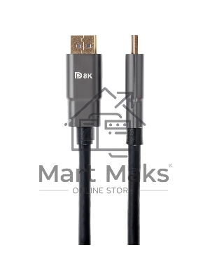 Кабель соединительный DISPLAY PORT v1.4, 8K@60Hz, 1.5m iOpen (Aopen/Qust) ACG633-1.5M