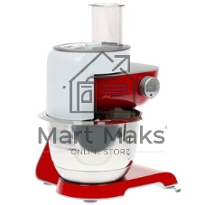 Кухонный комбайн Bosch MUM58720 1000Вт красный/серебристый