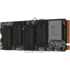 Накопитель SSD ADATA XPG GAMMIX S60, 2Tb, PCIe 4.0 x4, M.2 2280, NVMe, R/W 5000/4200, с радиатором