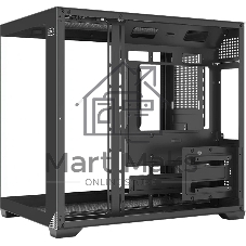 Компьютерный корпус без блока питания PCCooler C3T700 BK, Midi-Tower, TG, no fans, 1xUSB-A 3.0 + 1xUSB-A 2.0 + 1xUSB-C, ATX, mATX, mITX черный