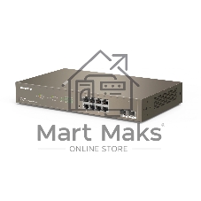 Коммутатор IP-COM G3310F, 8×1 Гбит/с + 2×1 Гбит/с SFP, управляемый