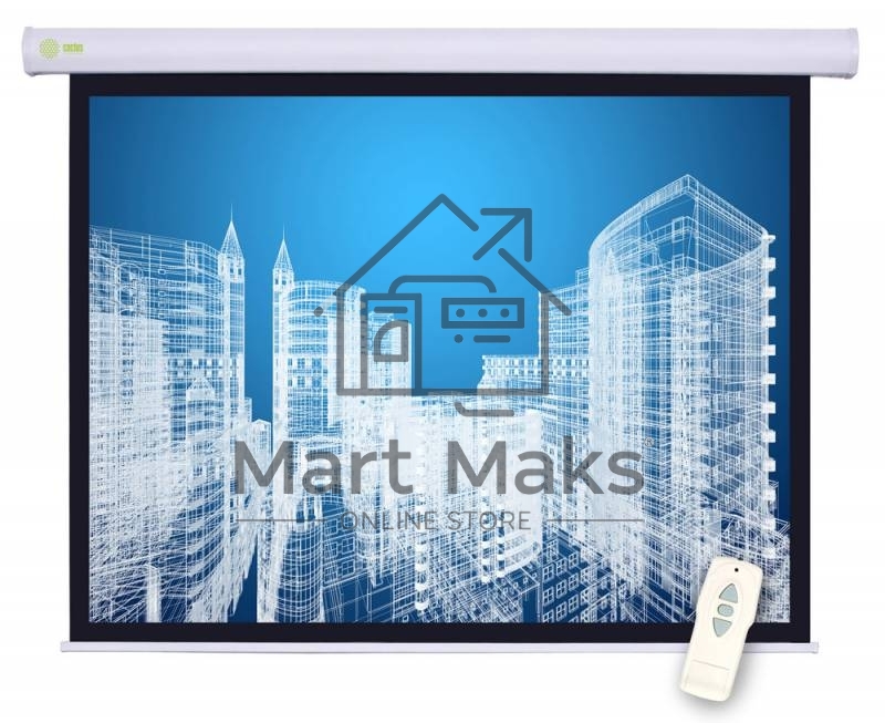 Экран Cactus 152x203см Motoscreen CS-PSM-152x203 4:3 настенно-потолочный рулонный белый (моторизованный привод)