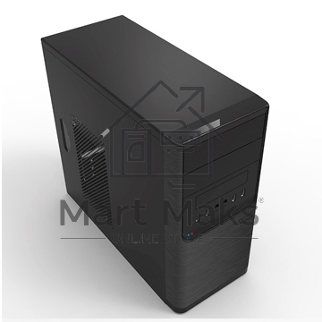 Компьютерный корпус InWin POWERMAN ES701BK USB 3.0 (Mini Tower, mATX, 450W PM-450ATX, USB 3.0x2, USBx2 + Audio, черный) <6120258>