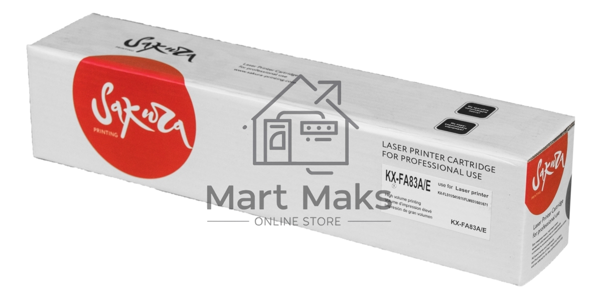 Картридж Sakura KXFA83A/E для Panasonic KX-FL51, KX-FL511,KX-FL513,KX-FL541,KX-FLM663 черный, 2500 к.
