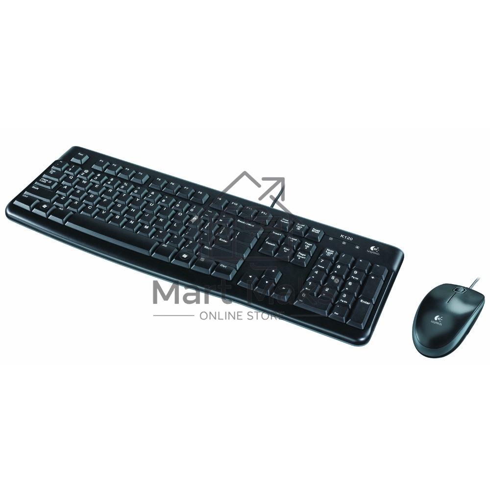 Клавиатура + мышь Logitech Desktop MK120 (русская раскладка)