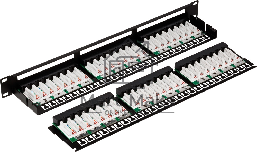 Патч-панель Lanmaster TWT-PP48/1U-U6 19