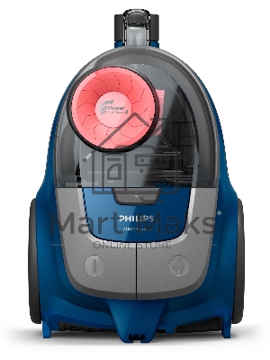 Пылесос Philips XB2123/09 синий, 360/850 Вт, уборка сухая, пылесборник контейнер 1.3 л