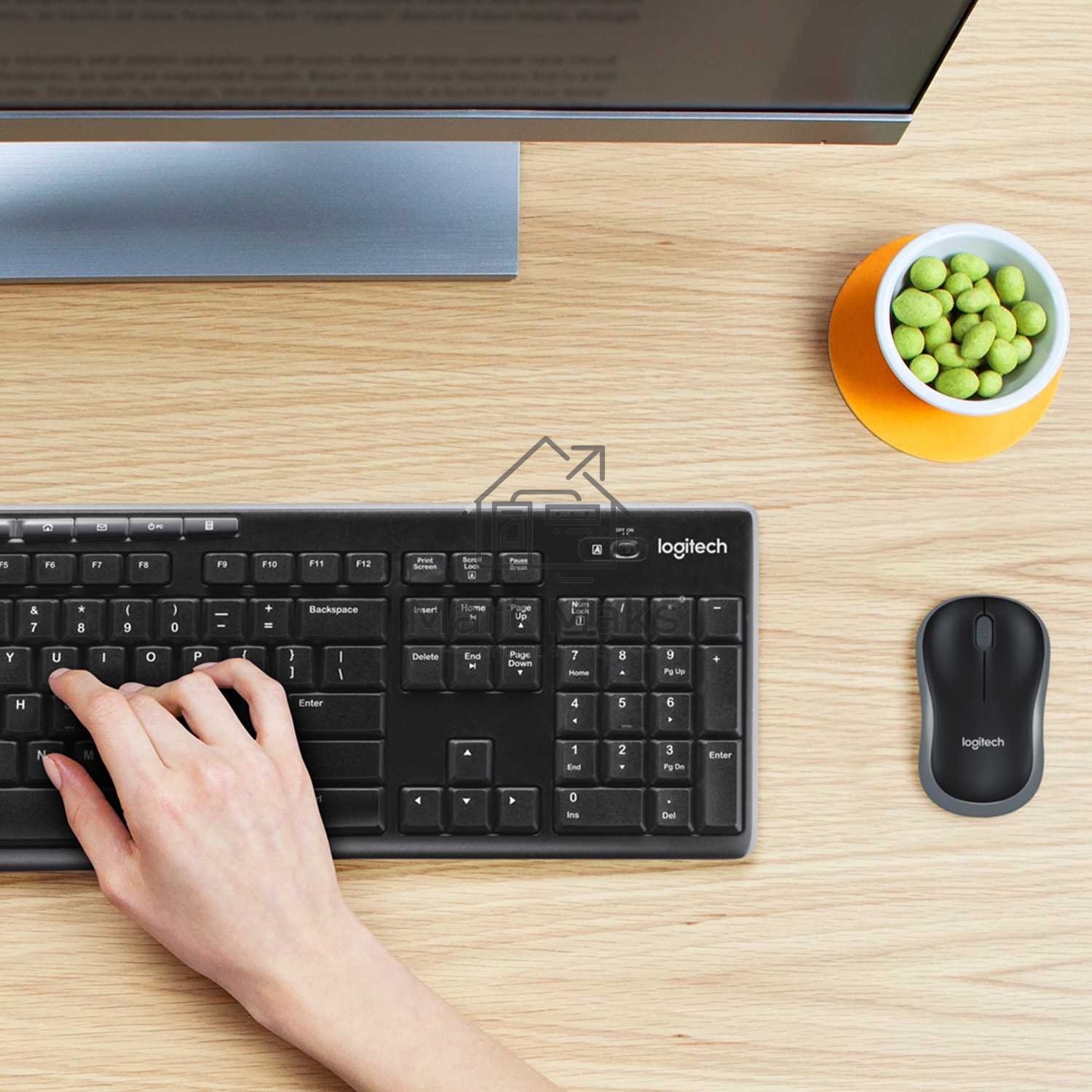 Клавиатура Logitech Keyboard K270 Wireless 920-003757/920-003058