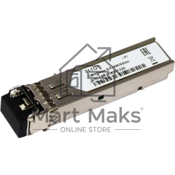 Трансивер D-Link 311GT/A1A SFP-трансивер с 1 портом 1000Base-SX для многомодового оптического кабеля (до 550 м)