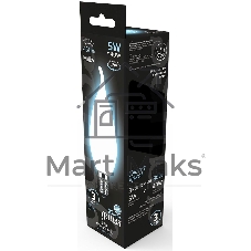 Лампа светодиодная Filament Свеча на ветру E14 5Вт 4100К OPAL GAUSS 104201205
