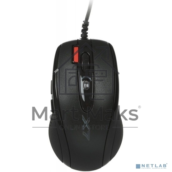 Мышь проводная A4Tech X-710BK черный, 2000 dpi, USB, кнопки - 7