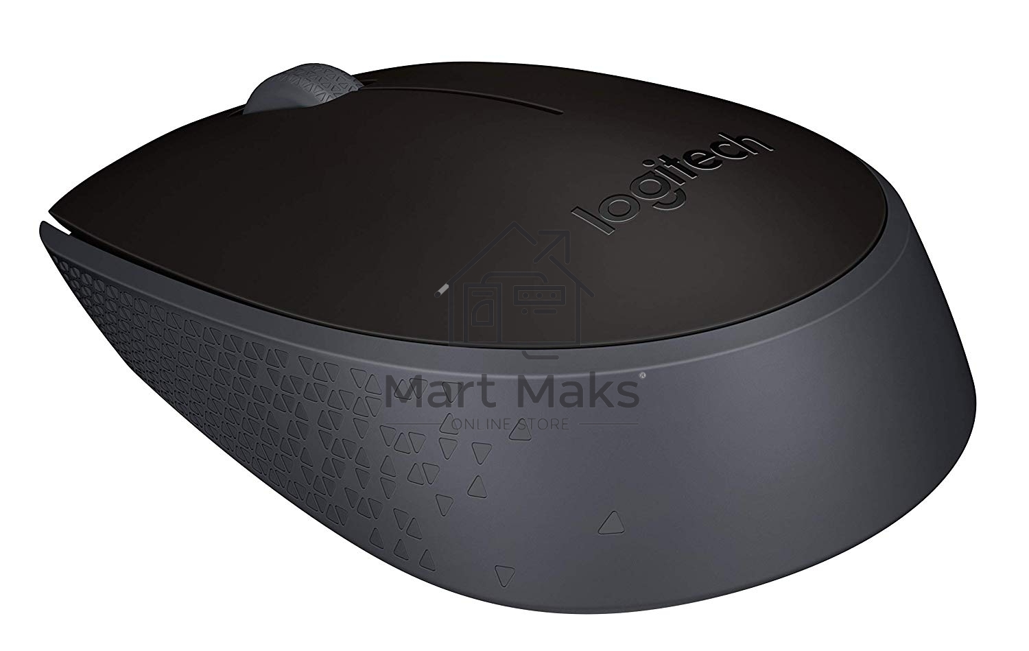 Мышь беспроводная Logitech M171 черный/серый, 1000 dpi, радиоканал, USB, кнопки - 3