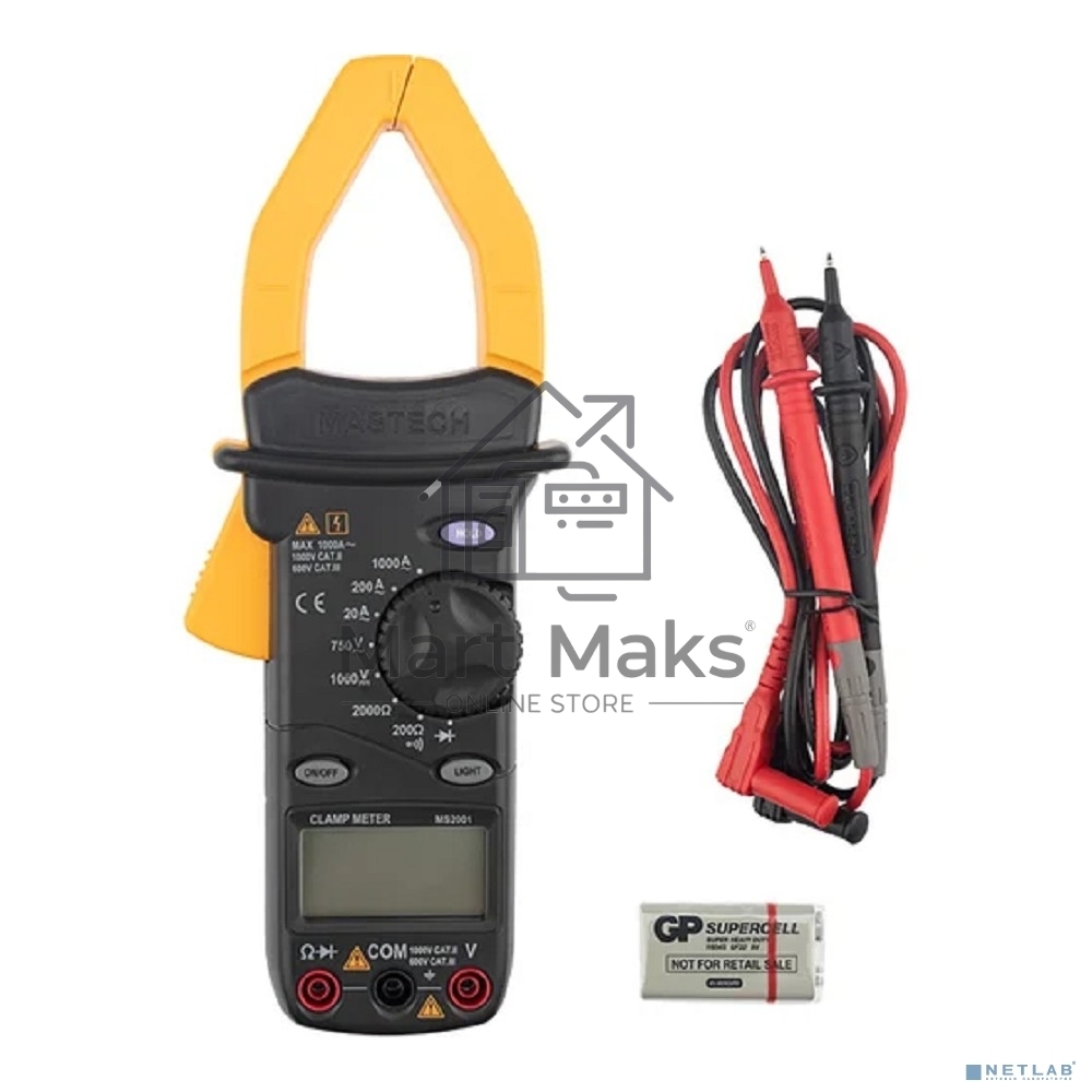Токовые клещи MASTECH MS2001 13-1307
