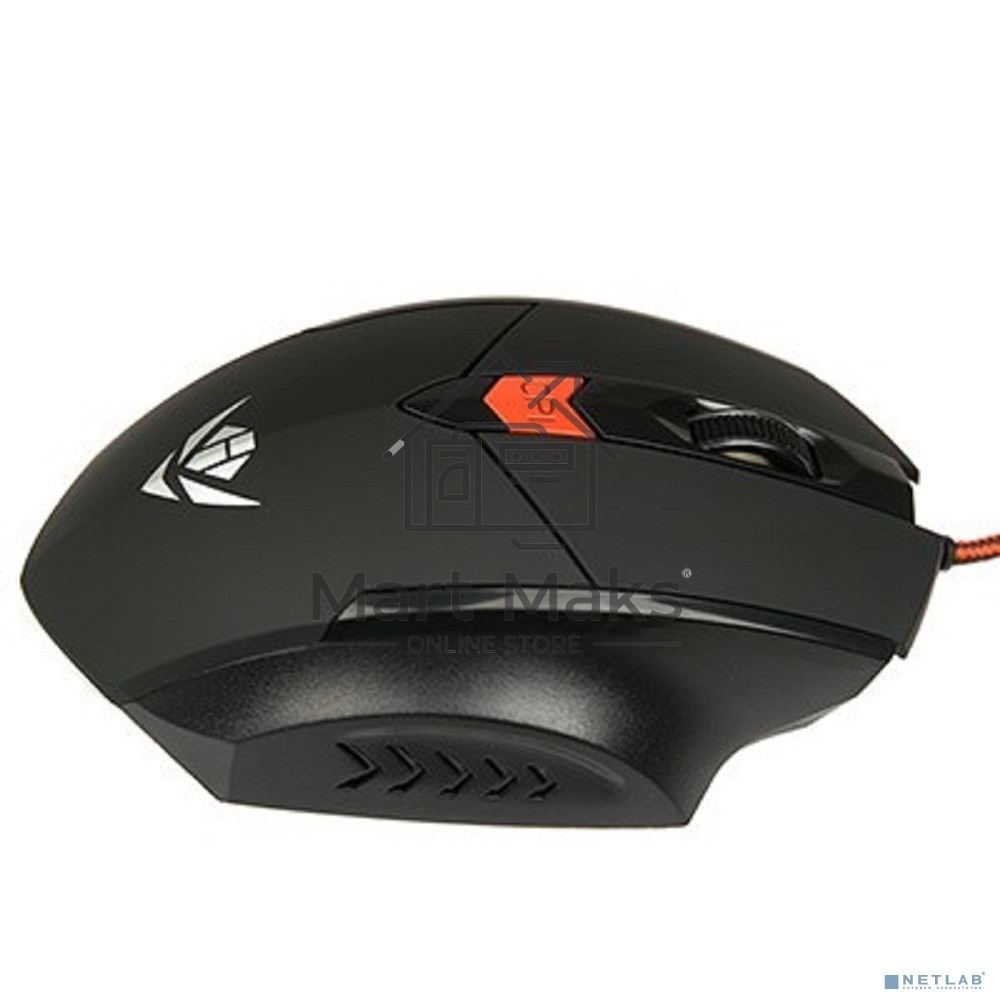 Мышь Dialog MOG-11U Nakatomi Gaming - 6 кнопок + ролик, USB,черная