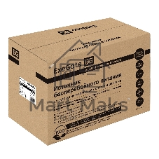 Источник бесперебойного питания ExeGate SpecialPro Smart LLB-2200.LCD.AVR.EURO.RJ 2200VA/1300W, LCD, AVR, 4 евророзетки, RJ45/11, черный