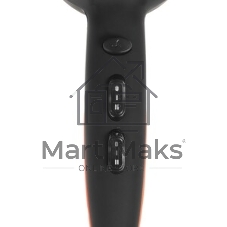 Фен Василиса ФН6-2200 черный/малиновый, 2200 Вт, ионизация