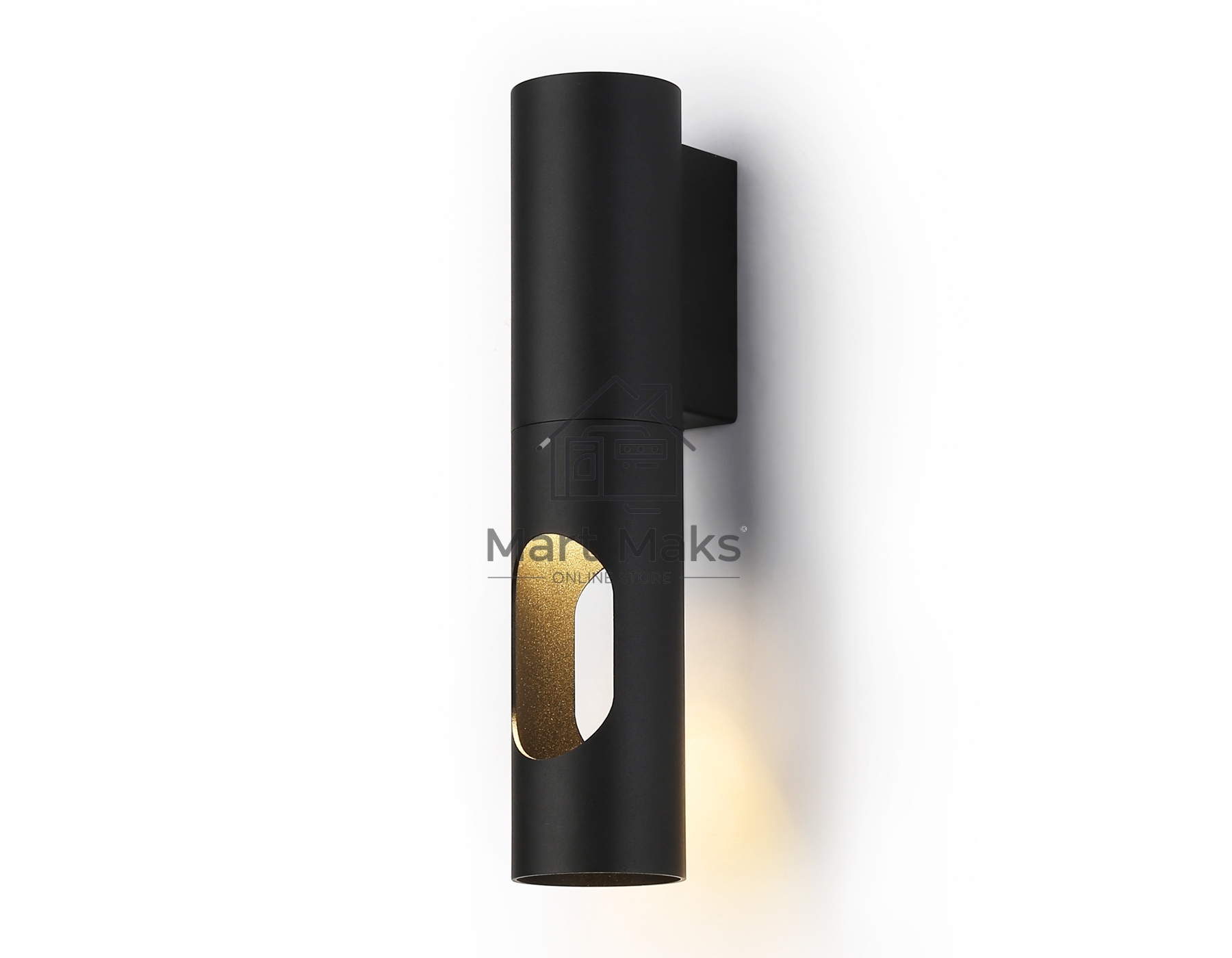 Светильник настенный TN5102 BK черный GU10 max 12W 250*55*80