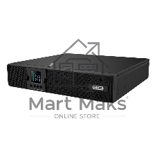 Источник бесперебойного питания CBR PLS-1.5KRT-8I-LCHERSC / 1500 ВА / 1350 Вт / 8 x IEC 320 C13