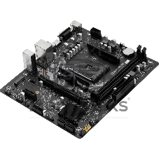 Материнская плата MAXSUN Challenger A520M-K, AM4, AMD A520, 2xDDR4, 4xSATA, 1xM.2, 1xPCIe 3.0 x16, HDMI, D-Sub, 1x1Gb LAN, 3x3.5 мм, 5.1, microATX