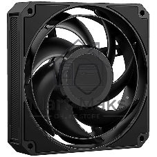 Вентилятор корпусной ID-Cooling AT-120-K, 120 мм, 3000 об/мин, 36.5 дБ, 4-pin PWM, без подсветки