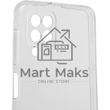 Чехол (клип-кейс) BoraSCO Silicone case для Samsung Galaxy M32 прозрачный
