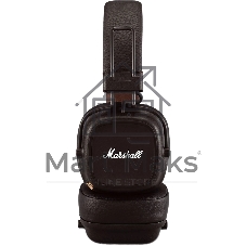 Беспроводные/проводные наушники Marshall Major IV коричневый, накладные, Bluetooth + проводной, беспроводная зарядка, до 80 ч