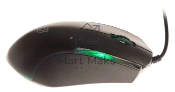 Мышь проводная Oklick 245M черный, 1000 dpi, USB, кнопки - 3