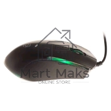 Мышь проводная Oklick 245M черный, 1000 dpi, USB, кнопки - 3