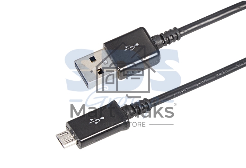 Кабель Rexant (18-4268-20) USB кабель microUSB длинный штекер 1М черный