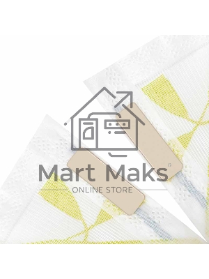 Дверная антимоскитная сетка цвет с цветами (магниты пришиты по всей длине сетки!)