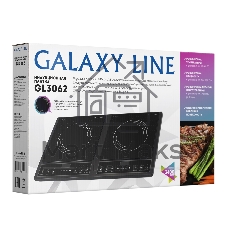 Плита настольная индукционная Galaxy Line GL 3062, черная, 3400 Вт
